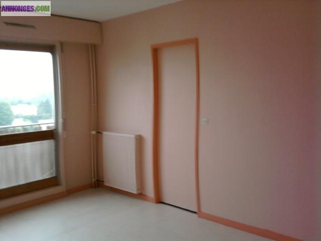 Grand T1 dans résidence avec gardien, belle vue,