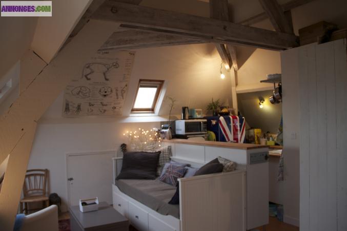 Vue mer au cœur de la vieille citée Malouine