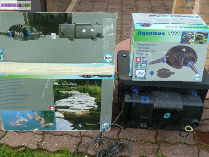 Pompe bassin + filtre