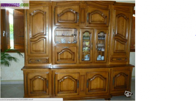 Meuble TV - 6 chaises - table- living