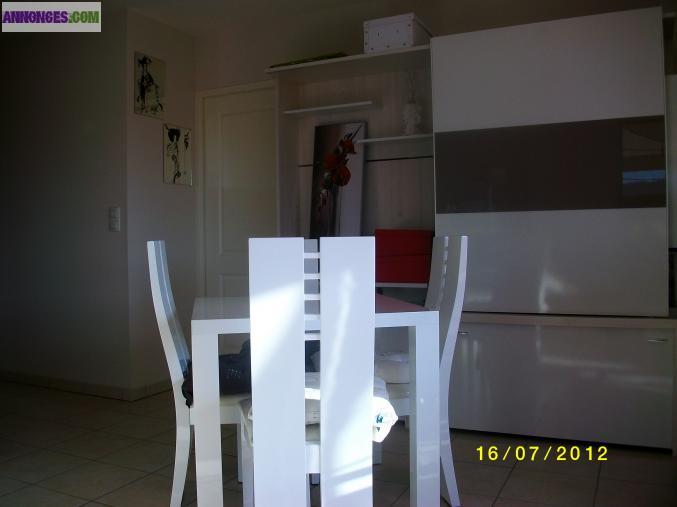 VENTE APPARTEMENT T2 RECENT DANS CLOS DE VERDURE ARBORE SECURISE AVEC TERRASSE.GARAGE.PARKING A SAINT-JUST-SAINT-RAMBERT 42170 LOIRE RHONE-ALPES