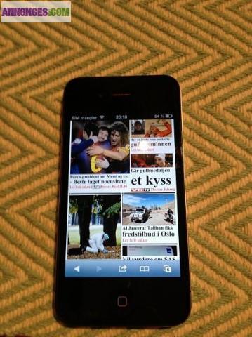 Supperbe Iphone 4 noir