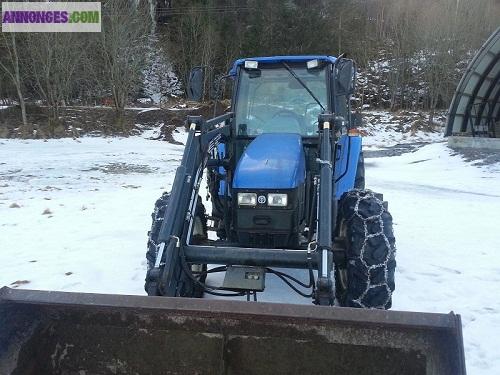 Tracteur new holland tl 80 annee 2003