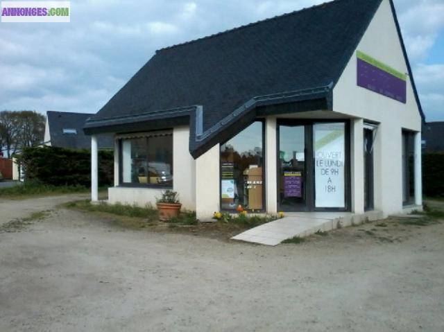 SALON DE COIFFURE mixte tout équipé