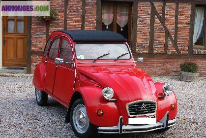 CITROEN 2cv6 rouge