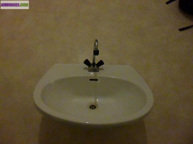 Lavabo + robinet