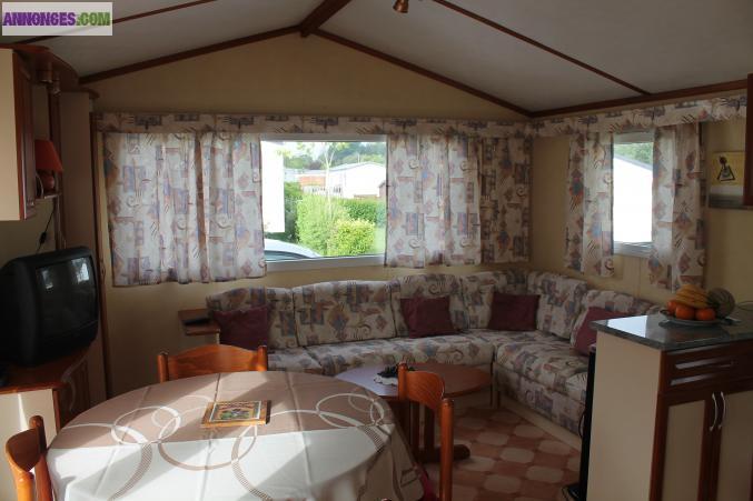 Loue Mobilhome pour 6 personnes à Guérande 44350.