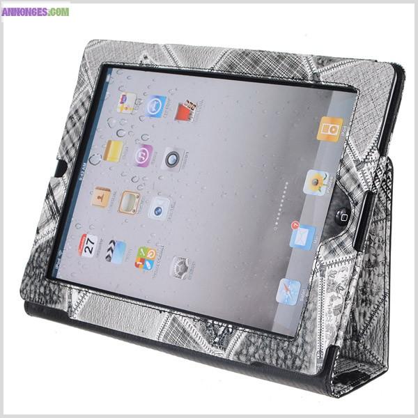 ÉTUI DE PROTECTION IPAD 2 ET 3 AVEC MOTIFS