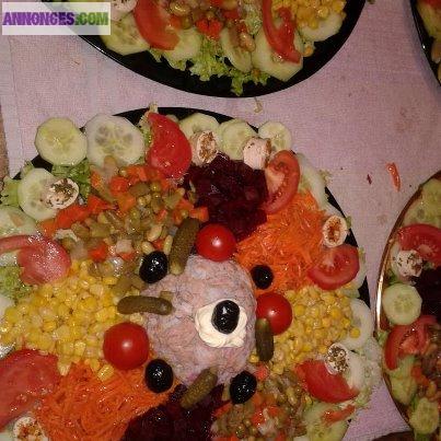 Cuisinière evenementielle