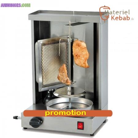 Mini machine à kebab à gaz