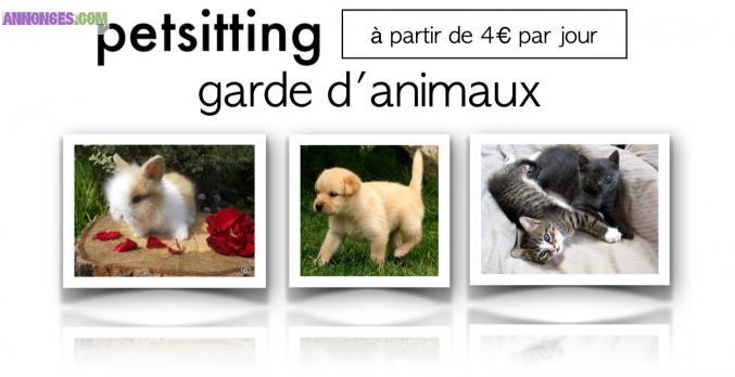 Garde d'animaux (petsitting)