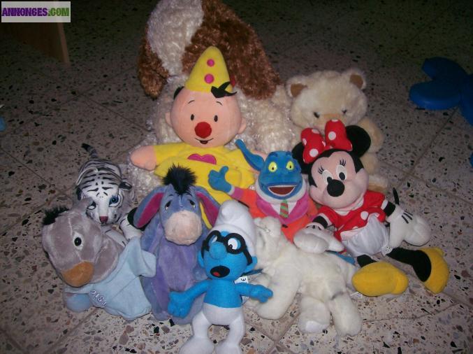 Lot de peluches