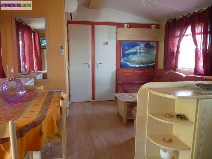 MOBIL HOME 3 CH. TOUT CONFORT - LANDES