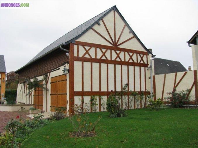 Maison style normand le Tréport Baie de Somme