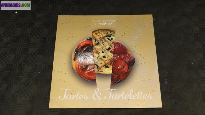 LIVRE DE RECETTES TARTES ET TARTELETTES MASTRAD