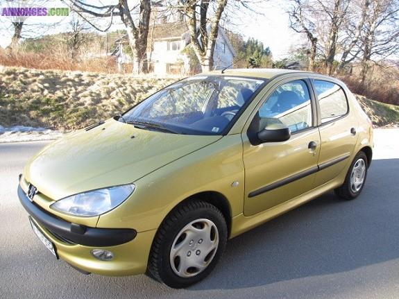 Peugeot 206 2.l hdi dans l'etat