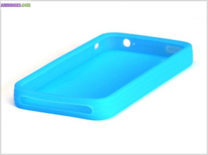Coque de protection silicone pour iphone 4 et 4S