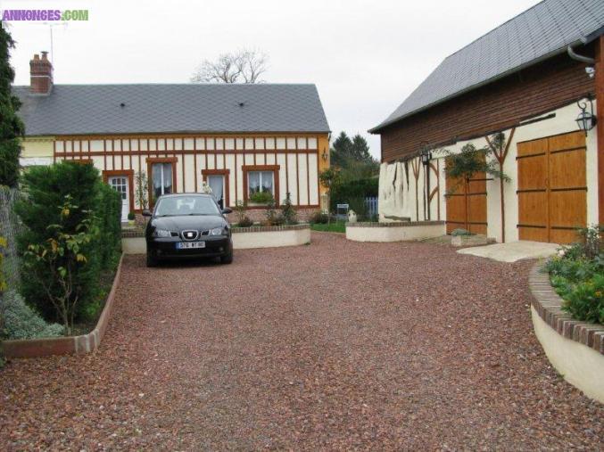 Maison style normand le Tréport Baie de Somme