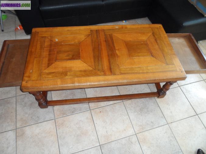 Table basse en bois à refaire