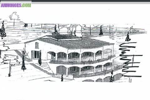 Rare terrain à bâtir HORS SHON sur Nice avec CUB