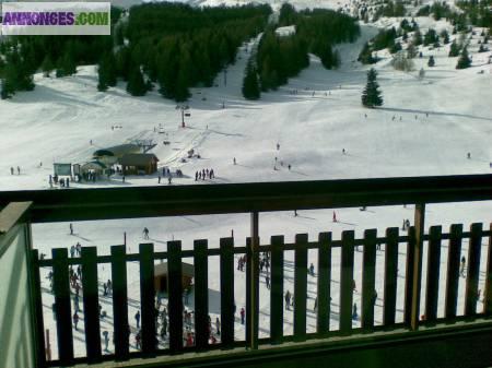 1 semaine Fév studio 4 pers au pied des pistes