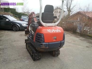 A donner Mini-pelle Kubota KX 41-2