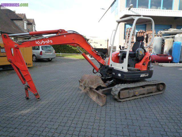 Mini pelle KUBOTA U35-3A