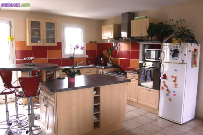 Pavillon de plain pied 145 m² habitable