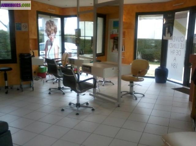 SALON DE COIFFURE mixte tout équipé