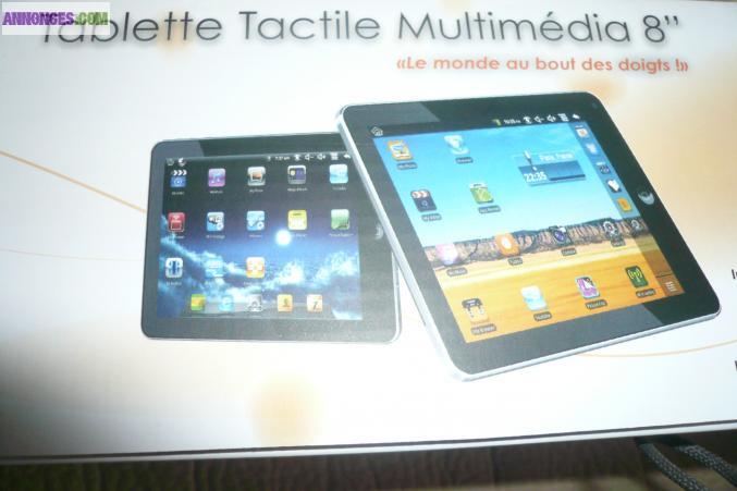 Tablette tactile avec son clavier