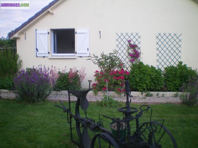 Pavillon plain-pied de 4 pièces à Chassant