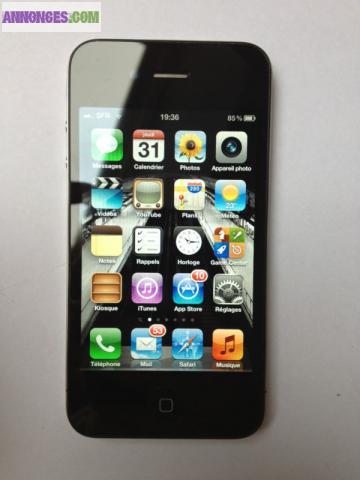 Apple iPhone 4S - 16GO - Noir Déblocage Officiel Tout Opérateur‏