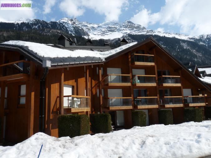 A louer studio au contamines montjoie