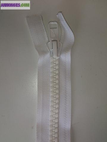 Fermeture éclair de la longueur de 155 cm à plastique renforcé