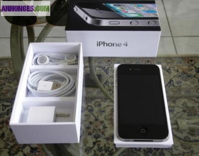 Iphone 4S 32GO noir 200€‏