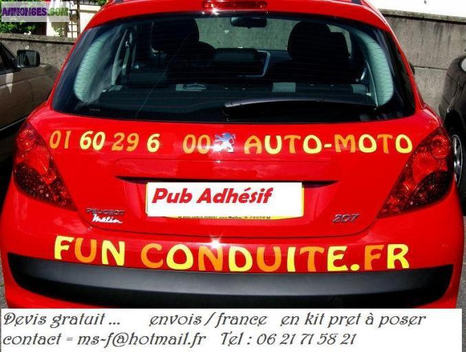 Lettrage-adhesif-msf  decoupe logo lettre pret à poser