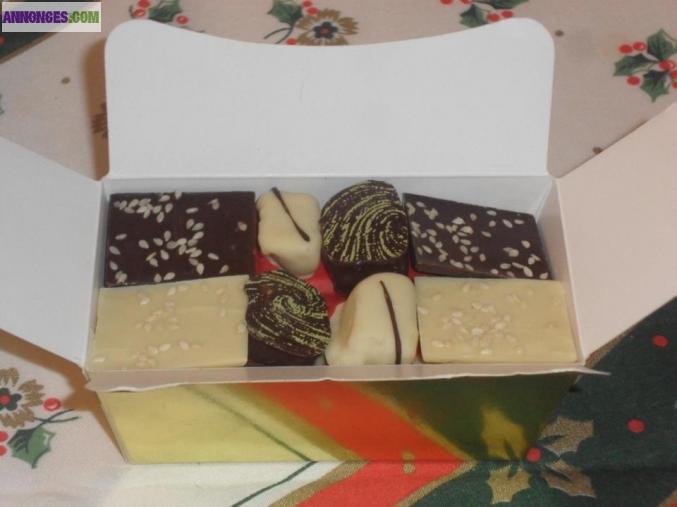 Cours de cuisine: chocolats et ballotins