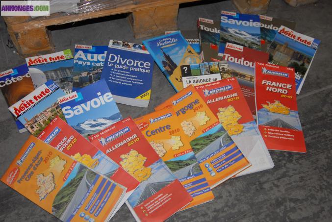 Stock de 69080 livres nouveaux en français de toutes sortes.