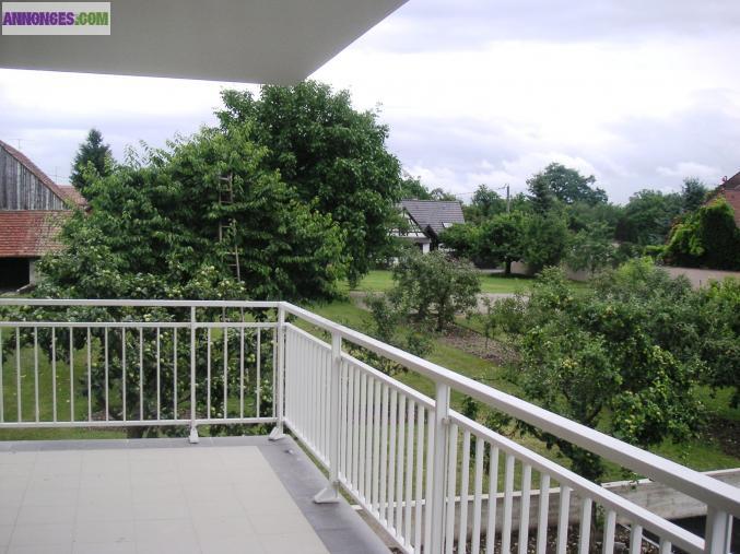 Proche SELESTAT - Récent 3/4 pièces de 69m²