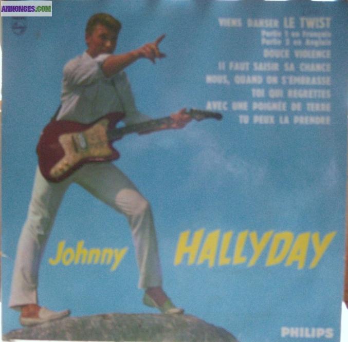 Album vynile 33t Johnny Hallyday