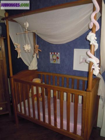 CHAMBRE BEBE COMPLETE EN BOIS DE CHEZ NATALYS