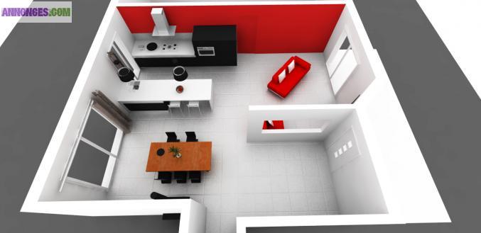 Modélisation 3D de votre logement
