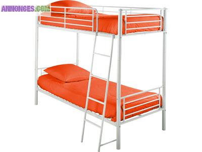 Lits superposés & matelas