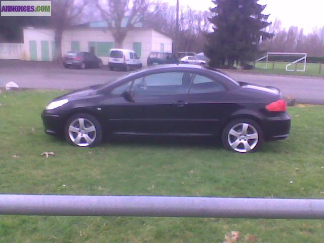 307 CC NAVTEQ Tout cuir GPS superbe, faible kilométrage