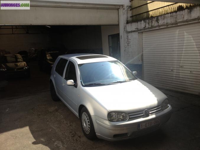 Vw golf4tdi 5 portes toit ouvrant avec controle technique
