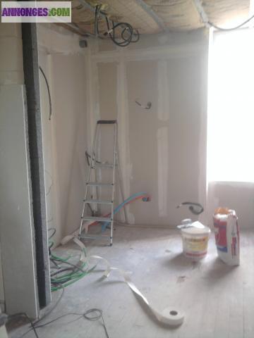 Travaux de rénovation interieur