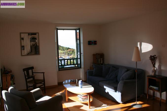 Bel appartement à louer à Guéthary