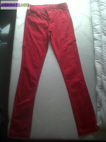 Slim rouge de marque morgan