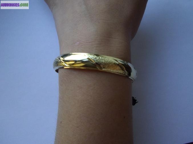 Bracelet plaqué or