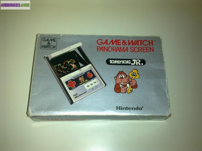 Nintendo GAME & WATCH Donkey Kong JR. Panorama Screen (1983) RARE